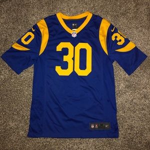 Todd Gurley II Nike LA Rams Blue NFL Jersey
